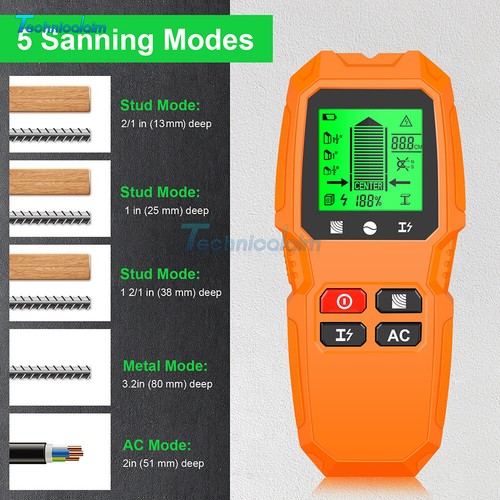 Digital stud finder - 5, in