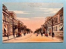 Alte AK von Landau, Ostbahnstraße, Pferdekutsche, nicht gelaufen