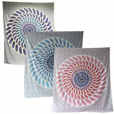 Feder Mandala Tagesdecken-Wandbehang-Dekotuch div. Farben 210x240 cm