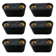 6Pcs Windsurfing Black Plastic