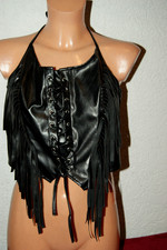 Lederimitat- Büste * Mieder *