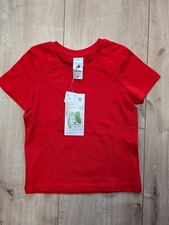 rotes T-Shirt Gr. 98 für Mädchen oder Jungen