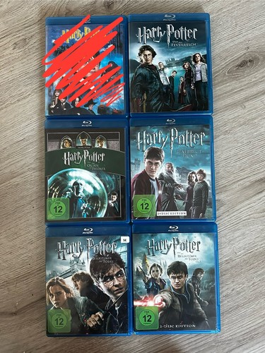 Bluray sammlung harry potter - harry,