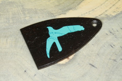 Trussrod cover ebony - trussrod,