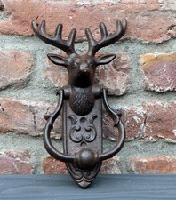 Türklopfer Hirsch NEU Türdeko Gusseisen Nostalgie Landhausstil Geweih Jagd