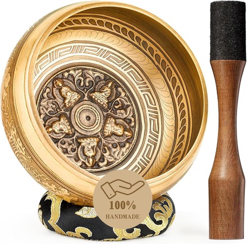 Tibetisches klangschalen set - tibetisches, klangschalen-set