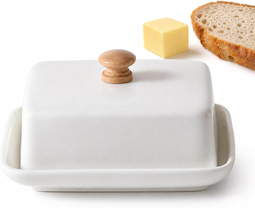 Keramik butterdose mit deckel - butterdose,