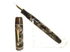 RARE NR MINT 1930 ́s OSMIA 226 Senior Size Fountain Pen Flexy 14K EF EF-BB