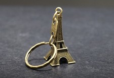Eiffelturm Schlüsselanhänger in Bronze - Paris Reise - Mini Eiffelturm NEU!