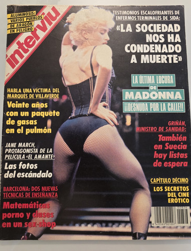 Madonna very rare newspaper - ,