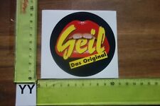 Alter Aufkleber Kino Film Musical Spruch GEIL The Rocky Horror Picture Show