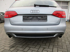 S-LINE Stoßstange hinten Audi A4 B8 8K MONZASILBER LX7V Stoßfänger PDC silber