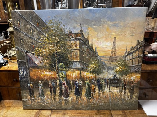 ölgemälde leinwand paris - Ölgemälde,