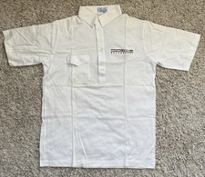Porsche Motorsport Poloshirt Weiß Größe L | Vintage | Retro | Selten