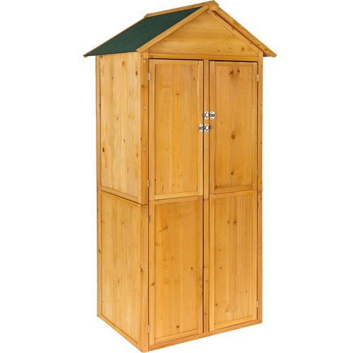 Holz gartenschrank - holz,