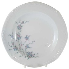 Suppenteller Mitterteich Form 2040 Sissi Blau Rosa Blumendekor