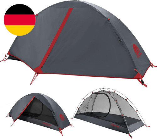 Tent 1persone mann zelt - 1persone, 1/2