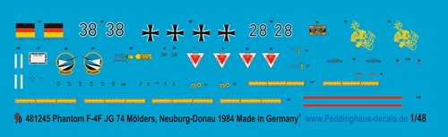 Peddinghaus decals 1245 - peddinghaus-decals, 1/48