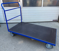Tauroflex Plattformwagen RAL5010/enzianblau 1450x800 mm 600 kg 103-1003 /B
