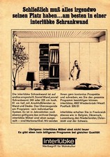 3w6094/ Alte Reklame von 1968