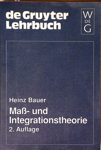 Maß und integrationstheorie - maß-,