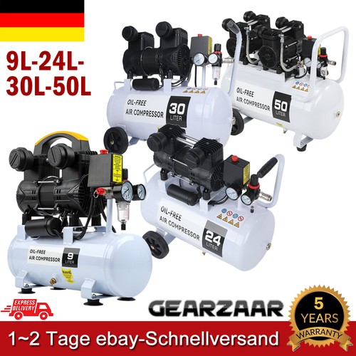 50l flüsterkompressor - 9l,