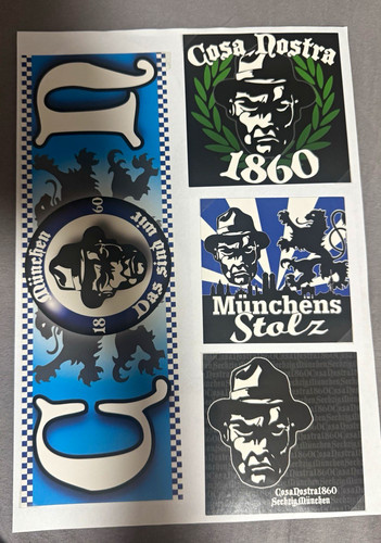 Tsv 1860 münchen fanaufkleber - tsv,