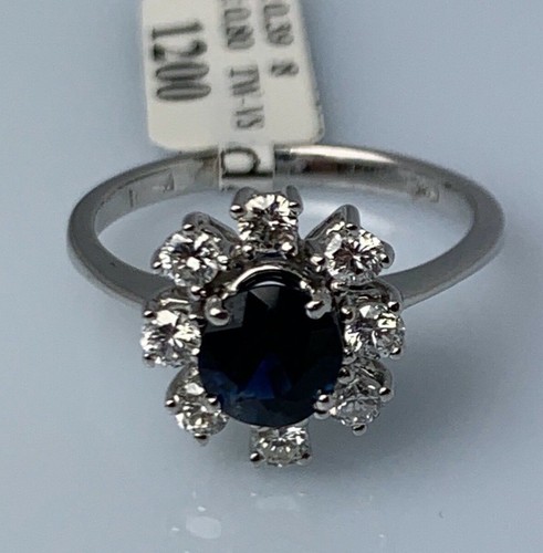 Traumhafter saphir ring - saphir,