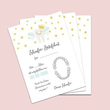 Zahnfee Zertifikat 20 Stück