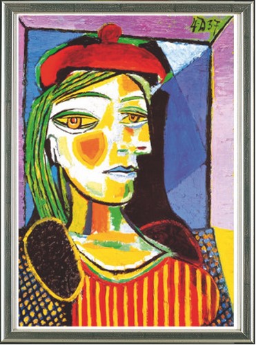 Pablo picasso femme beret - femme, au