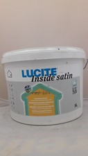 10€/L Lucite Inside Satin 5L Innenwand Acryl Putz Beton Gips Raufaser (A1659)