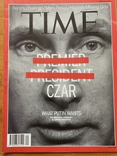 TIME MAGAZINE 2014 What Czar