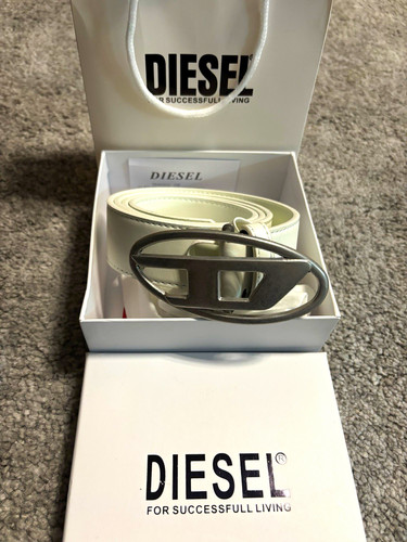 Diesel damengürtel weiß - diesel,