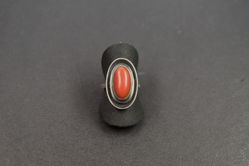 Antiker damenring silber - silber, mit
