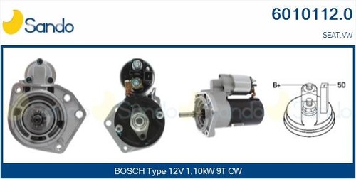 Anlasser motor 6010112 sando - anlasser-motor,