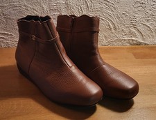 VITAFORM Stiefel Boots Stiefelette Hirschleder braun Warmfutter gr.40 Weite H Sh