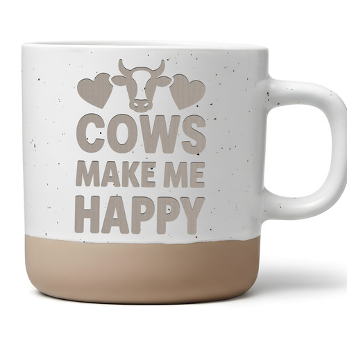 Kuh tasse cows make - me, happy