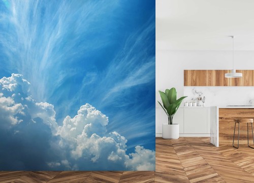 Blau himmel wolken - 3d,