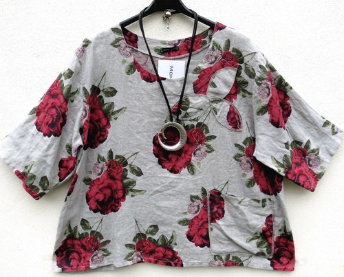 New moments linen tunic - linen,