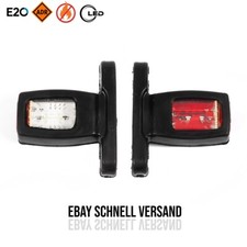 2x LED Begrenzungsleuchten Paar Positionsleuchten 12V/24V  LKW Anhänger Е20