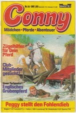 ✪ CONNY #99 Peggy stellt den Fohlendieb ohne Poster, Bastei 1982 COMICHEFT Z1/1-