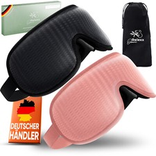 Schlafmaske Schlafbrille 2er