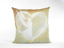 Herz Kissen Kuschelkissen mit