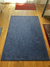 Dunkel Blauer IKEA LANGSTED Teppich 133x195 cm – nur Abholung – 25 €