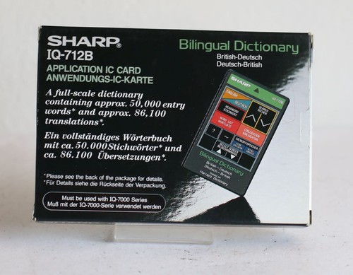 Sharp 712b bilingual - iq-712b,