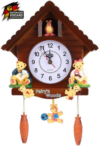 Nikou kuckuck wanduhr - nikou,