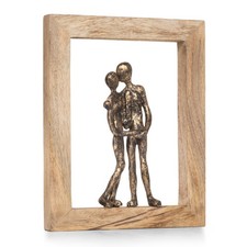 Dekofiguren Skulptur Holz Deko