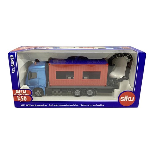Siku 3556 lkw mit baucontainer - mit,