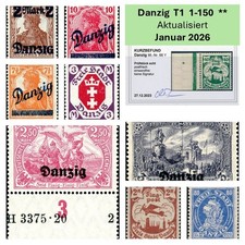 Danzig Briefmarke Postfrisch 1
