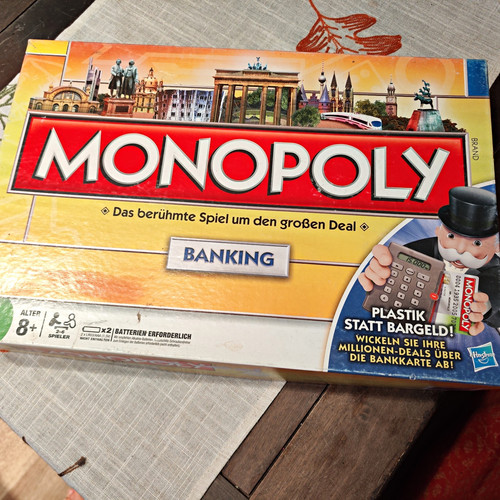 Hasbro monopoly banking - hasbro,